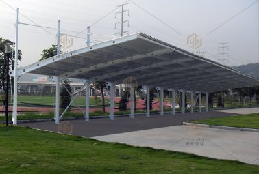 華廈學院停車棚